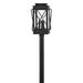 Hinkley Montecito Storms Black 20.5" H Hardwired Lamp Post (Full) Aluminium/Metal in Black/Gray | 20.5 H x 11.75 W x 11.75 D in | Wayfair 11191MB