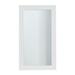 Juniper + Ivory 24 In. x 42 In. Contemporary Rectangle Wall Mirror White Wood - 23262