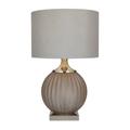 Juniper + Ivory Grayson Lane 27 In. x 17 In. Transitional Table Lamp Grey Polyester - 29652