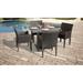 Barbados Square Dining Table with 4 Chairs