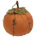Mossy Orange Stuffed Pumpkin 5" x 6" - 5"L x 5"W x 6"H\