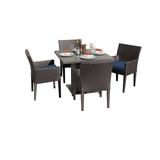 Barbados Square Dining Table with 4 Chairs