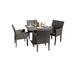 Belle Square Dining Table with 4 Chairs