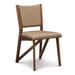 Copeland Furniture Exeter Upholstered Side Chair Fabric in Brown | 25.75 H x 19.25 W x 22.5 D in | Wayfair 8-EXE-50-04-Linen Sesame