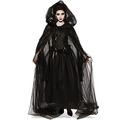 Halloween Costume for Women Adult, Vampire Ghost Bride Dress Cosplay Witch Costume, Gossamer Ghost Costume Haunter Party Fancy Dress