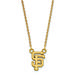 Women's San Francisco Giants 18'' 10k Yellow Gold Small Pendant Necklace