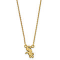 Women's Chicago White Sox 18'' 14k Yellow Gold Small Pendant Necklace