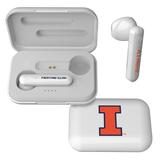 Keyscaper Illinois Fighting Illini Wireless TWS Insignia Design Earbuds