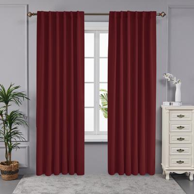 Deconovo Back Tab Blackout 42 Width Curtains (2 Panel)