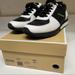 Michael Kors Shoes | Michael Kors Allie Leather Sneakers Size 8 | Color: Black/White | Size: 8