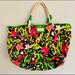 Lilly Pulitzer Bags | Lilly Pulitzer Floral Tote Bag | Color: Green/Pink | Size: Os