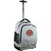 MOJO Gray Harvard Crimson 19'' Premium Logo Wheeled Backpack