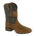 Ariat Hybrid Patriot Country - Mens 11 Brown Boot D