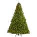 9' Sierra Spruce "Natural Look" Christmas Tree with 1000 Clear LED - Green