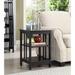 Convenience Concepts Mission End Table with Shelves