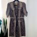 Michael Kors Dresses | Michael Kors Silk Snake Print Dress | Color: Brown/Tan | Size: Xxs