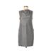 Gap Casual Dress - Shift: Gray Solid Dresses - Women's Size 0