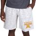 Men's Concepts Sport White/Charcoal Minnesota Golden Gophers Alley Fleece Shorts