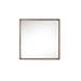 James Martin Vanities Milan Beveled Bathroom/Vanity Mirror Plastic in Brown | 35.4 H x 35.4 W x 4.5 D in | Wayfair 803-M35.4-WLT