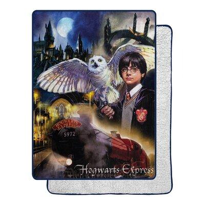 Northwest Harry Potter Magic Montage Throw 60.0 W in black/brown/grayPolyester in Black;red;yellow | 60