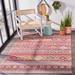 Pink/Red 79 x 0.08 in Area Rug - Union Rustic Trent Southwestern Red/Fuchsia/Yellow Indoor/Outdoor Area Rug | 79 W x 0.08 D in | Wayfair
