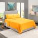 Charlton Home® Clara Clark Microfiber Sheet Set Polyester in Yellow | King | Wayfair FA0F9AC93CD74EC780AC5D5EA2CFF32A