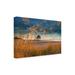 Highland Dunes Sea Grass 3 by Dennis Frates - Wrapped Canvas Photograph Canvas, Wood in Blue/Brown/Gray | 12 H x 19 W x 2 D in | Wayfair