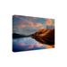 Highland Dunes Reflections 3 by Dennis Frates - Wrapped Canvas Photograph Canvas, Wood in Blue/Brown/Gray | 12 H x 19 W x 2 D in | Wayfair