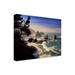 Highland Dunes Rocky Coast 2 by Dennis Frates - Wrapped Canvas Photograph Canvas, Wood in Black/Blue/Gray | 14 H x 19 W x 2 D in | Wayfair