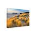 Highland Dunes Sea Grass 8 by Dennis Frates - Wrapped Canvas Photograph Canvas, Wood in Blue/Brown | 12 H x 19 W x 2 D in | Wayfair