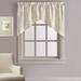 Dovecove Oneridge Swag 54" Window Valance Polyester in White | 14 H x 54 W in | Wayfair 5A027DB0BC984919B2C0EC688A3D7B38