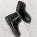 Zara Shoes | Kids Black Leather Zara Boots Studs Zipper Shoes | Color: Black | Size: 9.5g