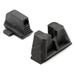 Strike Industries Iron Sights for SIG Sauer P320 Suppressor Height Black One Size SI-P320-SIGHTS-SH