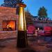 FITULA 42,000 BTU Propane Patio Heater, Stainless Steel in Brown | 89 H x 23 W x 23 D in | Wayfair PH-TXZ-W4