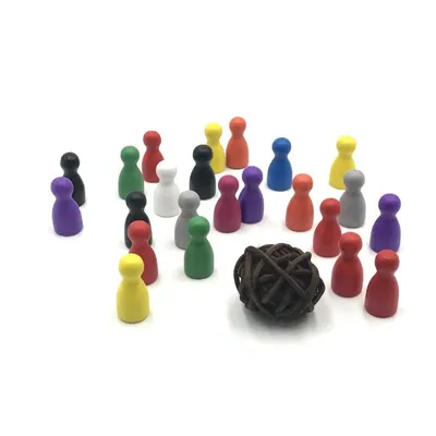 Pièces d'échecs de 10 pièces/ensemble 24x12mm accessoires de jeu de plateau