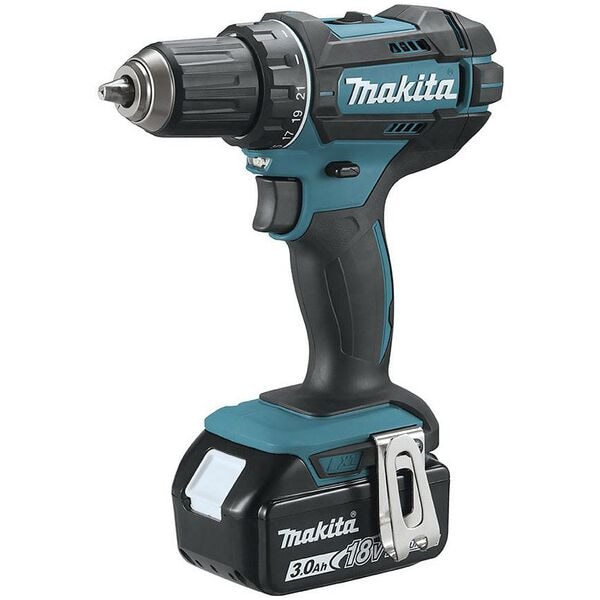 makita Akku-Bohrschrauber »DDF482RFJ« inkl. Akkus türkis, 7.9x24.9x18.5 cm Image