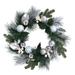 24" Pinecones and Berries Christmas Artificial Wreath - Green - 24