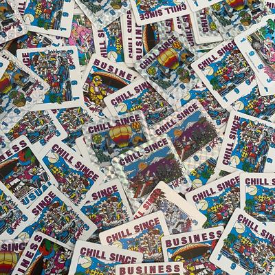 Brandy Melville Other | Brandy Melville “Chill Since” Stickers | Color: Brown | Size: Os