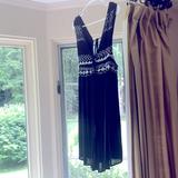 Free People Dresses | Free People Embroidered Boho Sundress | Color: Black | Size: M