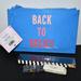 Kate Spade Bags | Kate Spade Back To Basics Pencil Pouch In Blue | Color: Blue/Pink | Size: Os