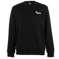 Converse Mens Long Sleeve Sweatshirt Crew Neckline (Black 001, XL)