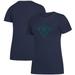 Women's adidas Navy UNC Wilmington Seahawks Amplifier Team Logo T-Shirt