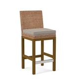 Braxton Culler Seagrass Top Counter Stool Wood/Wicker/Rattan in Brown | 37 H x 18.5 W x 22.5 D in | Wayfair B111-012/0596-65/HAVANA