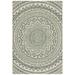 Green/White 24 x 0.2 in Area Rug - Langley Street® Cervantez Oriental Beige/Green Indoor/Outdoor Area Rug | 24 W x 0.2 D in | Wayfair