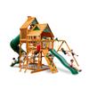 Gorilla Playsets Great Skye I Wooden Play Set with 2 Slides and Multiple Play Decks