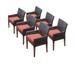 6 Belle Dining Chairs With Arms