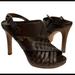 Coach Shoes | Coach Bessy Brown Leather Heel Size 7 1/2b | Color: Brown/Tan | Size: 7 1/2b