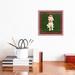 East Urban Home Santa's Little Helper II by Andi Metz - Print Canvas in Green/Red/White | 12 H x 12 W x 0.75 D in | Wayfair