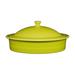 Fiesta Small Casserole/Tortilla Warmer All Ceramic in Green | 3 H in | Wayfair 1488332