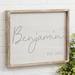 Personalization Mall Simple & Sweet Personalized Letters Wall Art Wood in Brown | 14 H x 18 W x 1.5 D in | Wayfair 26222-14x18